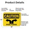 Signmission Wide Turns, 18 in W x Rectangle, Aluminum OS-2PACK-CS-A-1218-L-19261 - alternate 8